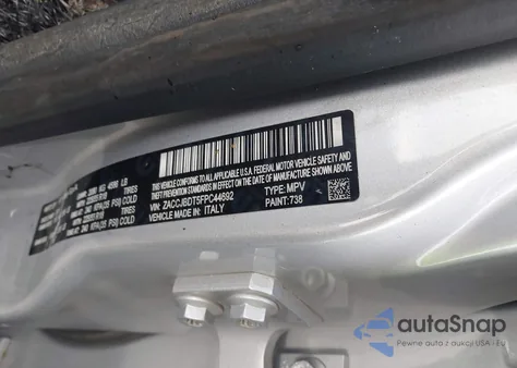 2015 Jeep Renegade Limited from USA, damaged, VIN ZACCJBDT5FPC44692